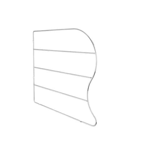 Rev-A-Shelf Steel, Silver, 0.25 in W, 18 in H, 20 in D, 20 in L, Silver LD-597-18CR-1